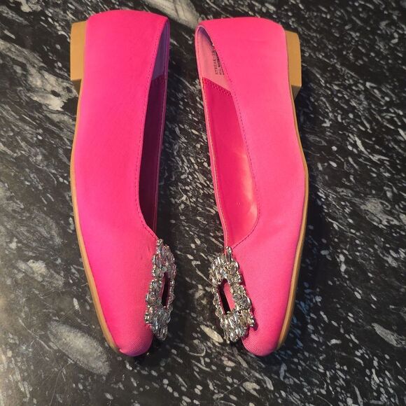 BRAND NEW BAMBOO CRYSTAL JEWEL TONE EMBELLISHED BALLET FLATS - Picture 14 of 14